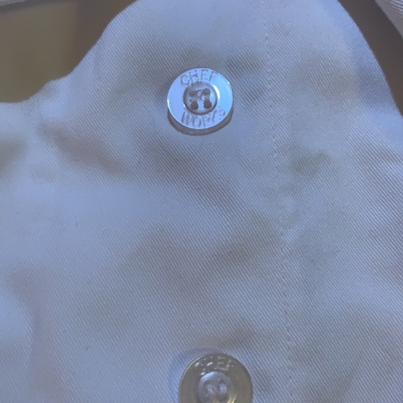 Kids chef outfit. Jacket, pants and hat to match. Kids x-small - Picture 3 of 8